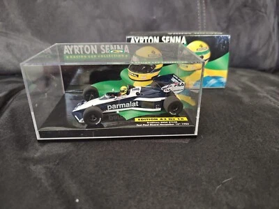 MINICHAMPS 1:43 BRABHAM BMW BT52B TEST PAUL RICARD NOVEMBER 14th 1983 SENNA