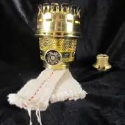 Aladdin Brand NICKEL MaxBrite Burner / Alladin kerosene oil lamp Improved Model