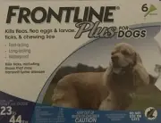 Frontline Plus P004FLTSP6-23-44 Flea and Tick Treatment for Medium Size Dogs