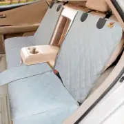 Dog Car Seat Cover for Back Seat, Waterproof Bench Backseat Protector, Nonsli...