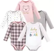 Baby-Boys Cotton Long-Sleeve Bodysuits