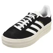 adidas Gazelle Bold Womens Fashion Trainers in Black White