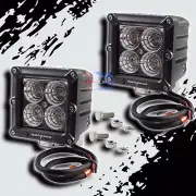2pcs Cree LED Offroad 4" 20W 4x4 Truck Marine UTV Work FLOOD Light Bar Fog Lamp