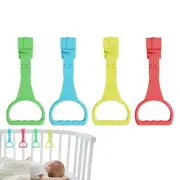4pcs Baby Crib Pull Rings Walking Training Baby Stand up Ring Security