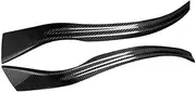 mknvu Headlight Eyelid Cover Trim Sticker,Fit For, Z3 1996-2002 Front Head Light Lamp Lid Real Carbon Fiber Car Headlamp Eyebrow Brow Headlight Eyebrow Strips