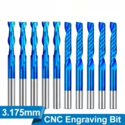 End Mill Milling Cutter 10pcs 3.175mmShank CNC Router Bit Carbide Engraving Tool