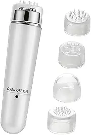 Mini Travel Massager, Mini Massager Mini Tool for Neck Face Shoulder Back (White)