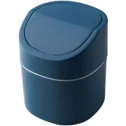 Small Trash Can Countertop Waste Bin Desktop with Lid Office
