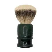 Ebonite Leo Frilot Handle Shaving Brush (26mm, SHD HMW 3-Band Fan Knot) - by Leo