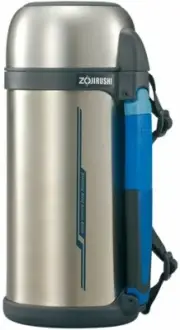 Zojirushi SF-CC15-XA 1.5L Thermal Stainless Vaccum Bottle Silver From Japan