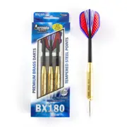 12pc Formula Sports BX180 Premium 30g Brass Barrel Darts Tempered Steel Tip