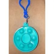 Letter O” Pop it Fidget Toy Keychain