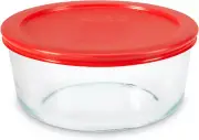 Pyrex Simply Store Glass Food Storage Container, Snug Fit Non-Toxic Plastic Bpa-