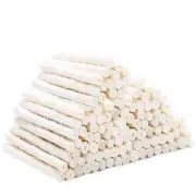 MON2SUN Dog Rawhide Twist Sticks Natural 5 Inch Thin Sticks Rawhide Chews Treats