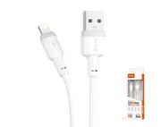 Moveteck iP to USB Data Cable 1m 5V 3.4a White Black TB1365