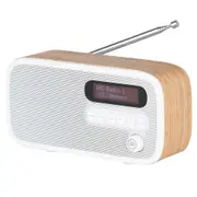 VQ Dexter DAB+ Digital FM Portable Radio 3W (Oak)