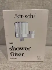 New! KITSCH The Shower Filter Chrome Sealed Box