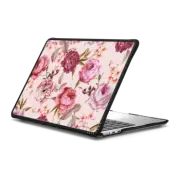 MacBook Air 13-inch (M2 - M4) Impact Case Blush Pink Rose Watercolor Chic Illustration Floral Pattern