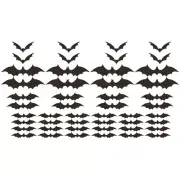 Bats Wall Decoration Halloween Bat Decoration Sticker for Wall Window Decoration