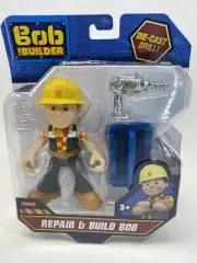 Bob The Builder Repair & Build Action Figure Die-Cast Drill & Tool Caddy toy