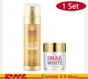 (Set) Gold Cream 50 ml + Snail White Double Boosting Serum Anti-aging Skin 80 ml