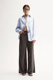 Claude Pant Chocolate Size 4 | Elka Collective