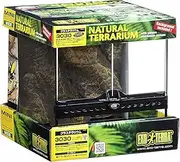 Exotella GEX EXOTERRA Glass Terrarium 3030 PT2600 Double Front Door, Reptile Breeding Cage, W12.4 x D12.4 x H13.0 inches (31.5 x 31.5 x 33 cm)