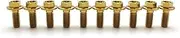 Rotor Screws Brake Rotor Bolts for HON&DA XR230 2005-2013 Mototcycle Front Brake Disc Rotor Bolts(Gold)