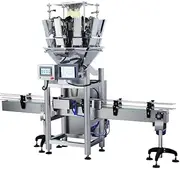 Multihead Weigher Granular Plastic Jar Bottle Can Granule Machines Chips Snack Packaging Machine
