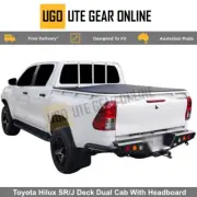 Clip On Ute Tonneau Cover fits Toyota Hilux SR / J Deck With Headboard (for: Toyota)