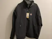 Carhartt Men's Jacket XX-Large Nylon/Spandex/Polyester Black w/ Logo
