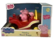 Peppa Pig Free Wheeling Holiday Beach Buggy - 4 Fixed Figures