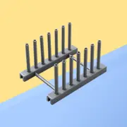 cutting board rack organizer Pot Organizer Rack Dish Dry Rack Pan Lid Organizer