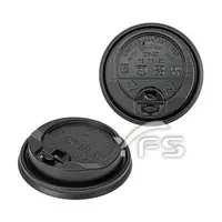 在飛比找樂天市場購物網優惠-PP咖啡杯蓋-D90推式(黑/白/半透明)(90口徑) (咖