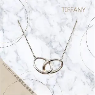 【哈極品】美品《Tiffany&Co. 純銀925 小同心圓項鍊》