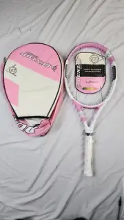 Dunlop M-Fil Lady Tennis Racket (672725) w/ Cover - 4 1/8 in, Unstrung, MP
