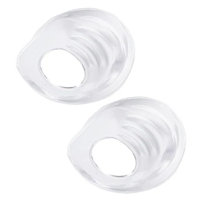 Heel Donut Cushions, Heel Cups, Silicon Insoles - 2 Pairs
