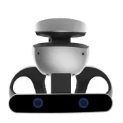 For VR2 Charging Storage Stand PSVR2 Headset Bracket for PS VR2 Move Showcase