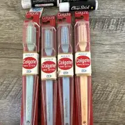 Vintage Colgate Twin Action Toothbrushes Lot 4 And Vintage Chapstick (4) Props