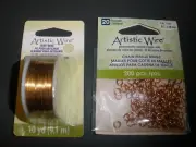 NEW Artistic Wire Chain Maille Rings & Craft Wire (SU27A)