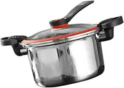 SECFOU Capacity Low Pressure Cooker Micro Pressure Pot for Soup Steaming and Braising Safe Cooking Pot for Home Use
