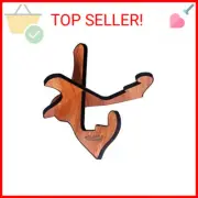 GLEAM Guitar Stand - Universal Wooden for Acoustic Electric Guitar and Bass X-Fr
