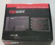 Gigaware 3.5 Hard-drive Enclosure- #2500479-Converts an internal hard drive- NEW
