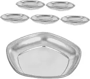 Kisangel Professional Model Painting Palette 6pcs Set Mixing Pigment Plates Art Painting Board Reusable