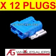 12 x BLUE ANDERSON STYLE 50 AMP PLUG CONNECTORS JOINER 12V DUAL BATTERY 50a