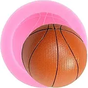 Basketball Fondant Mold For Cake Decorating Cupcake Topper Candy Chocolate Gum Paste Polymer Clay Set Of 1