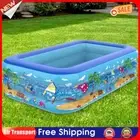 Framed Swimming Pools PVC Thickening Swimming Pools Water Play Pool for Family A
