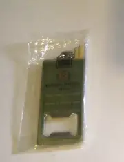Vtg 1990s Sealed Benson & Hedges Menthol 100's Metal Key Ring w/ Bottle Opener