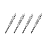 4 x Bosch Glow Plugs for Daihatsu Delta 2.0L 2C I4 8V Truck 88-96 Length 92mm