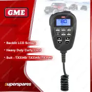 GME Lcd Controller Microphone MC534B - Suit TX3340 / TX3345 / TX3540